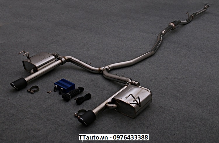 Độ pô âm thanh On Off nguyên cây cho Civic 1.8 và 1.5 2016-2020