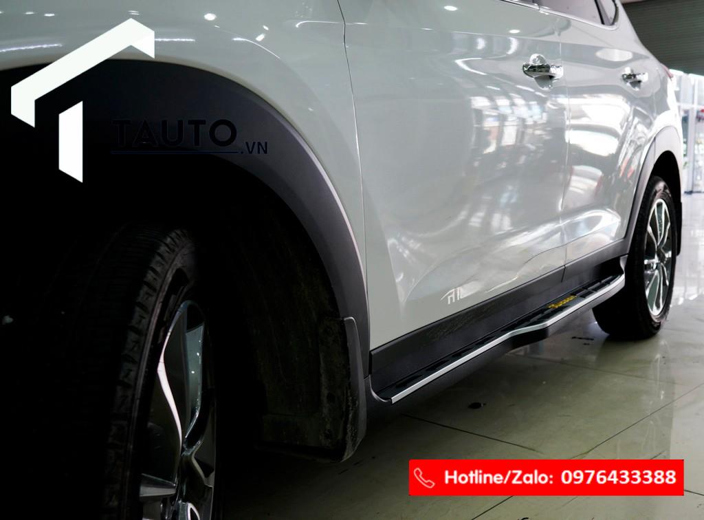 Bệ bước ngoài Hyundai Tucson 2019 Mẫu thể thao Chính Hãng