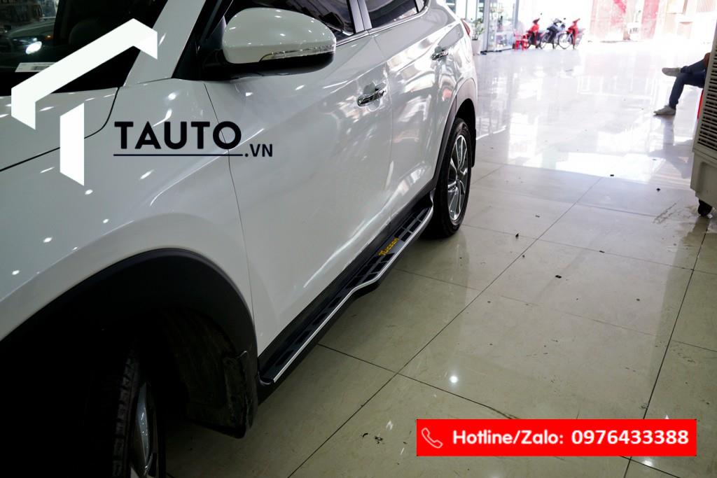 Bệ bước ngoài Hyundai Tucson 2019 Mẫu thể thao Chính Hãng