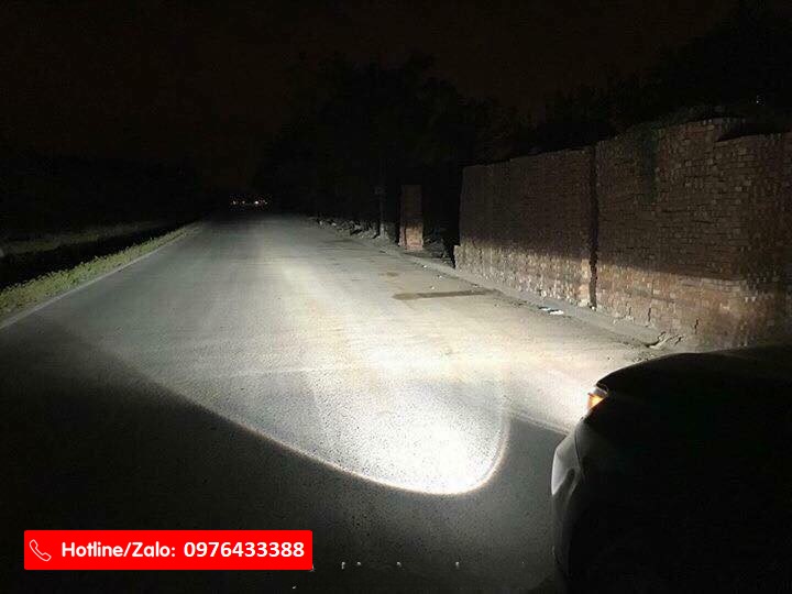 Đèn bi gầm projecter tăng cường độ sáng cho xe Honda