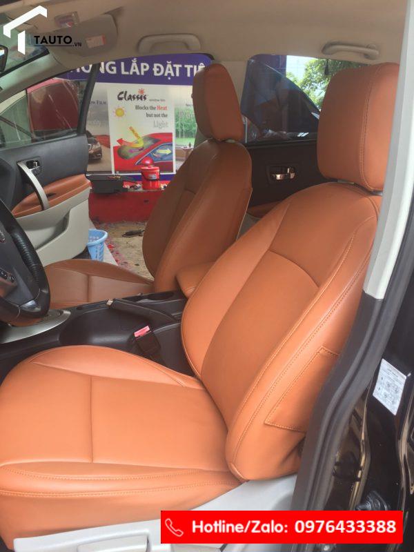 BỌC GHẾ DA SINGAPORE CHO XE NISSAN QASHQAI