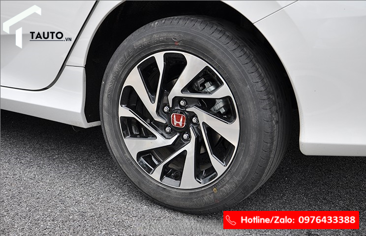 Bộ logo chữ trắng nền đỏ cho Honda City