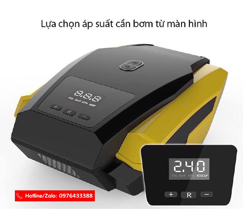 MÁY BƠM LỐP ĐIỆN TỬ TỰ NGẮT