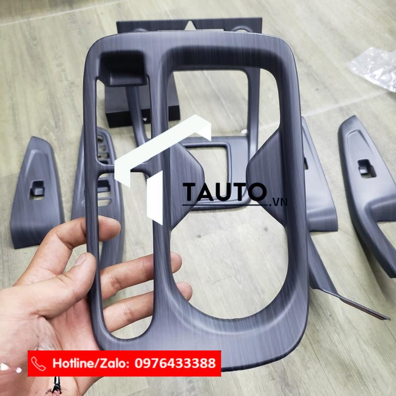 Bộ ốp trang trí nội thất Hyundai Creta nhựa ABS vân đá