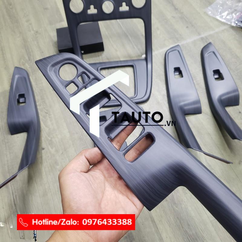 Bộ ốp trang trí nội thất Hyundai Creta nhựa ABS vân đá
