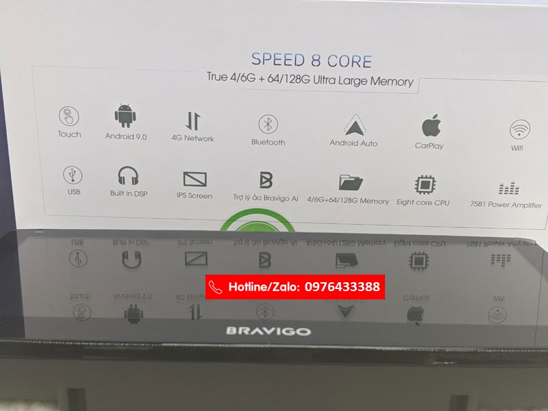 MÀN HÌNH ANDROID BRAVIGO MAZDA V2