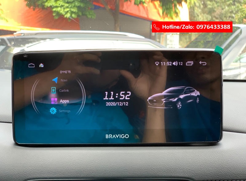 MÀN HÌNH ANDROID BRAVIGO MAZDA V2