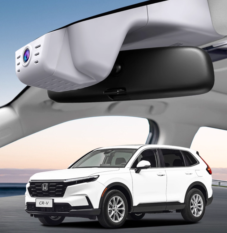 Camera hành trình thay thế ốp chân gương cho Honda CRV 2024 – 2025