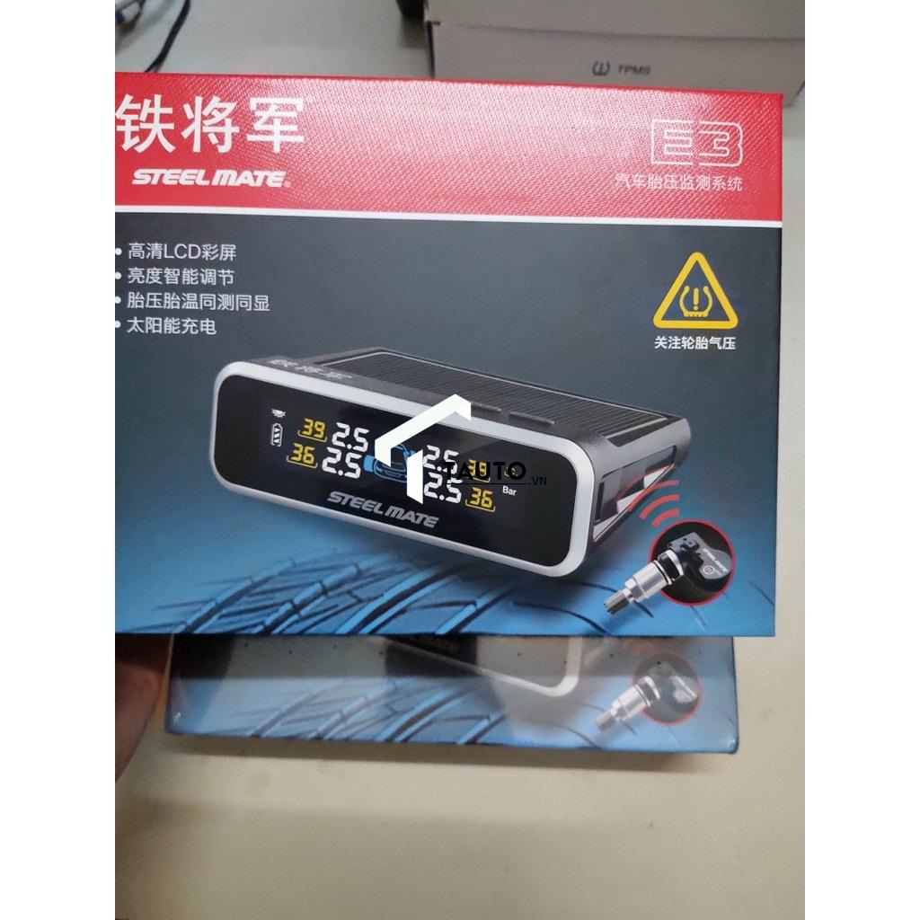 Cảm biến áp suất lốp Steelmate E3 van trong