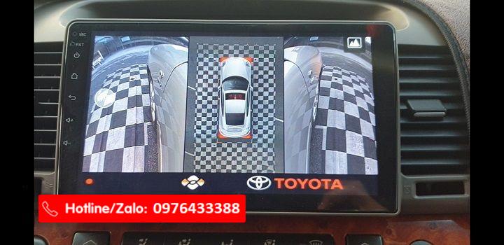 CAMERA 360 TOYOTA CAMRY 2005 | MÀN HÌNH ANDROID TỐT NHẤT