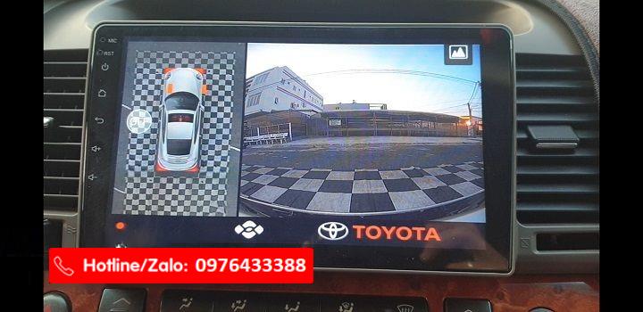 CAMERA 360 TOYOTA CAMRY 2005 | MÀN HÌNH ANDROID TỐT NHẤT