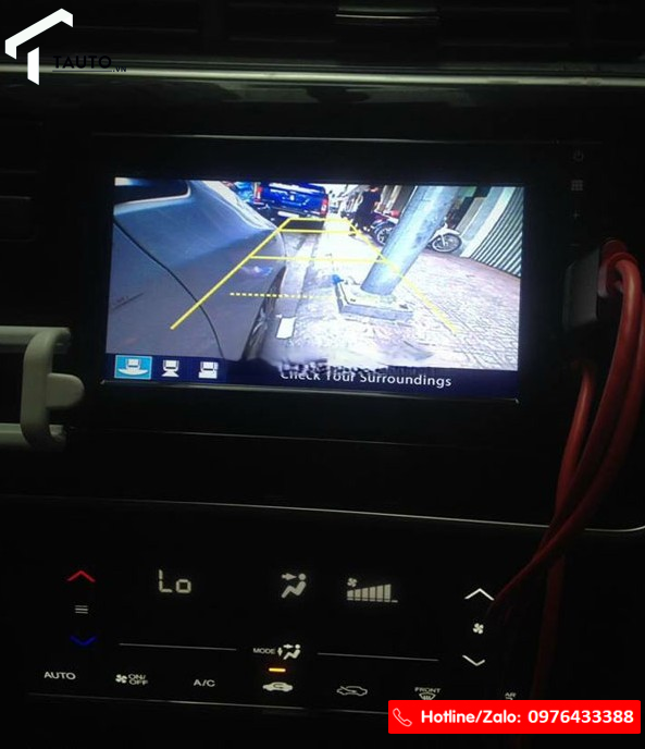 Camera cập lề soi bánh trước cho Honda City