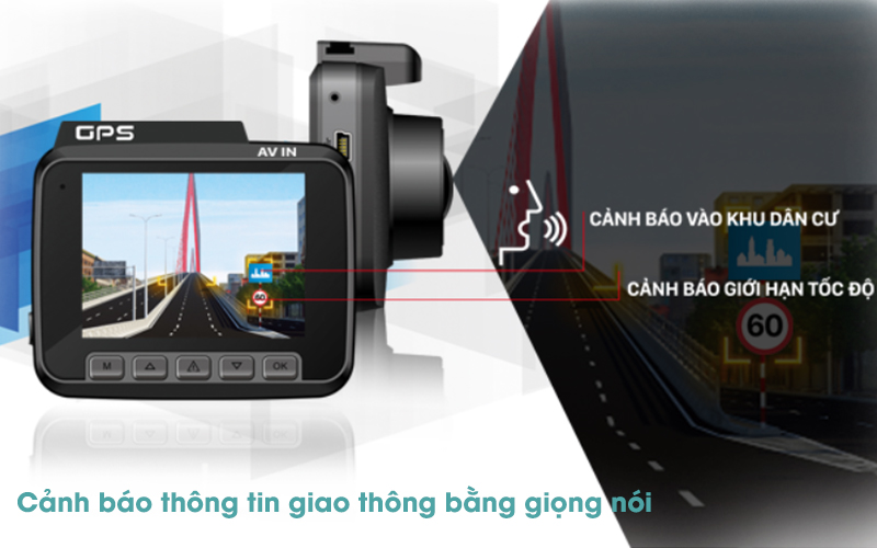 CAMERA HÀNH TRÌNH VIETMAP C61 ĐỦ TÍNH NĂNG CÔNG NGHỆ