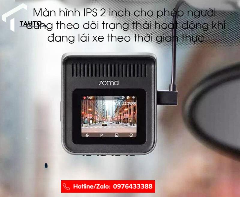 Camera hành trình Xiaomi 70mai Dashcam A400 quốc tế (mắt trước)