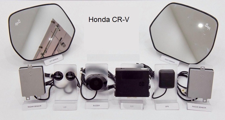 Hệ thống cảnh báo điểm mù cho Honda CR-V