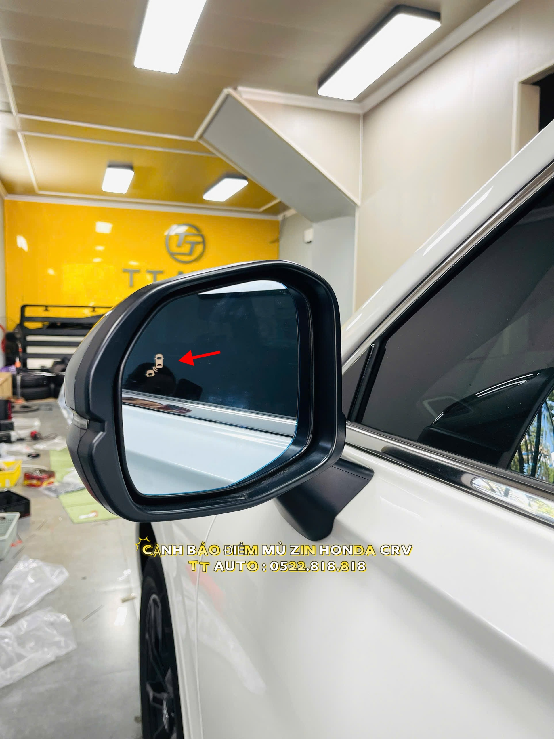 Cảnh báo điểm mù BSi Honda CRV 2023 - 2026 cắm zin theo xe