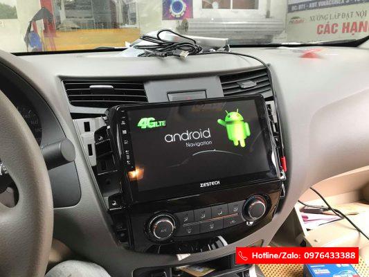DVD ANDROID THEO XE NISSAN NAVARA EL 2018 | ZESTECH SIM4G