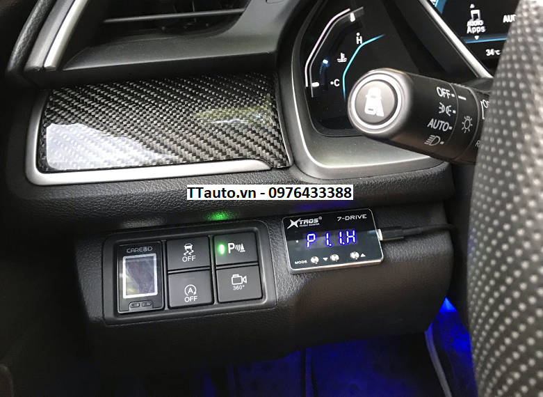 Bộ tăng tốc điện tử nâng cấp sức mạnh xe Honda