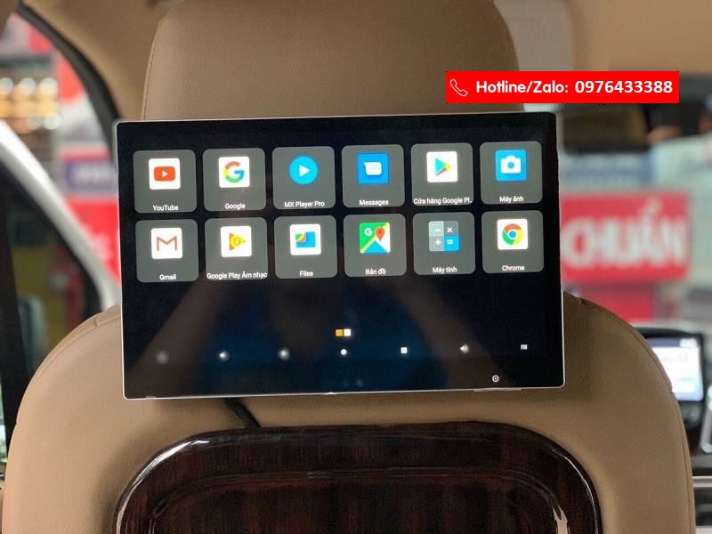 MÀN HÌNH GỐI ANDROID Ô TÔ | COGAMICHI C99 12,5′