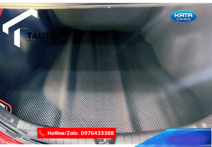 Bộ lót cốp và lưng hàng ghế 2 Hyundai Accent thương hiệu Kata