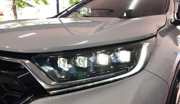 Cụm đèn pha LED kiểu Bugatti cho CR-V 2017- 2020