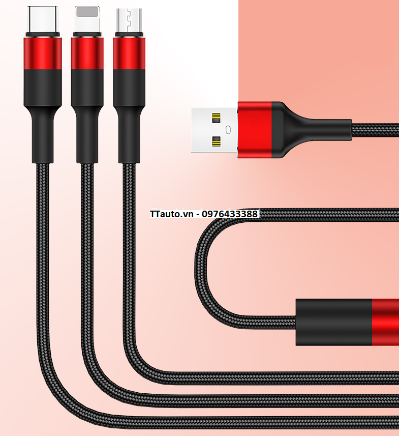 Tẩu chia cổng và dây sạc điện thoại cho xe Honda