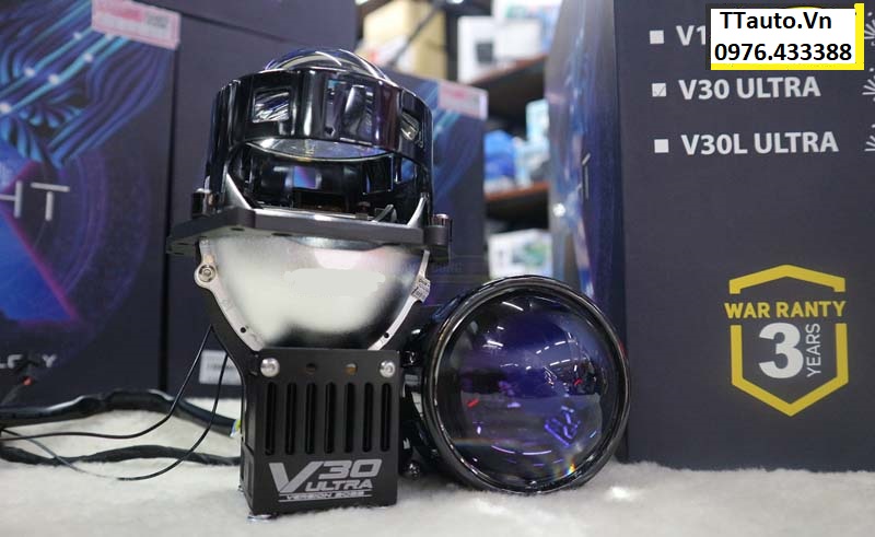 Độ đèn Toyota Fortuner Với X-Light V30 Ultra & Xlight F10