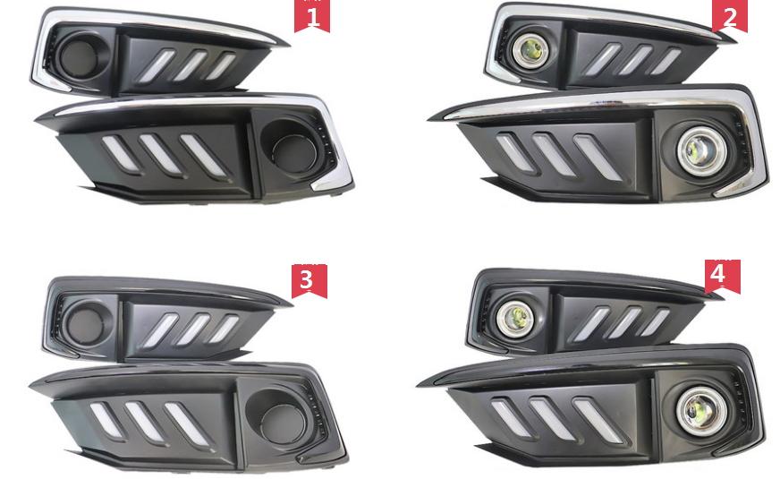 Đèn gầm Mustang trước sau cho Civic 2019-2021