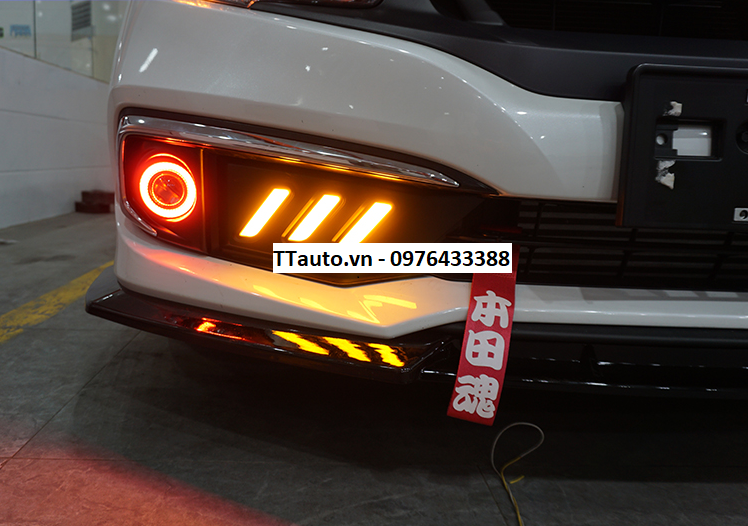 Đèn gầm Mustang trước sau cho Civic 2019-2021