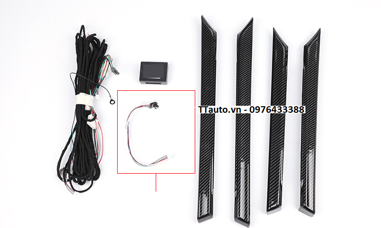 LED trang trí nội thất 4 cánh Civic 2016-2021