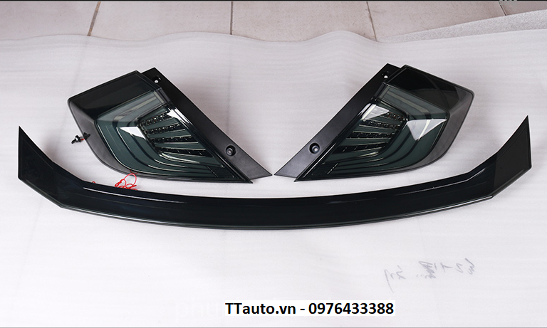 Cụm đèn LED hậu kiểu Honda Civic Type R 2016-2020