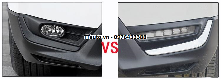 Nâng cấp đèn LED gầm trước cho Honda CR-V Thái Lan bản G, E lên bản L