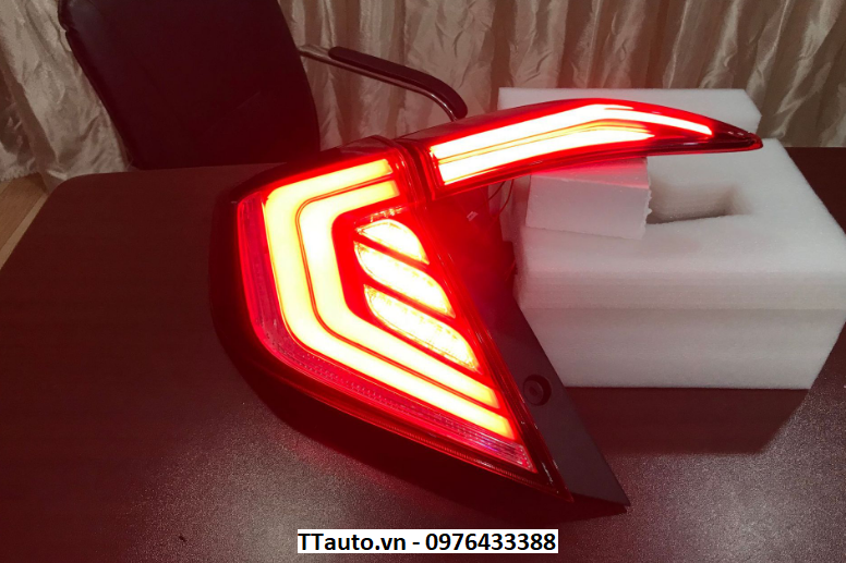Cụm đèn hậu Full LED Civic 2016-2020  (kiểu 2)