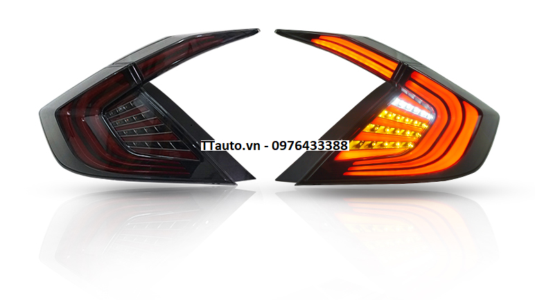 Cụm LED hậu kiểu mới cho Civic