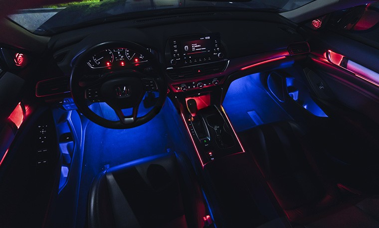 LED nội thất 64 màu cho Honda Accord 2019-2021