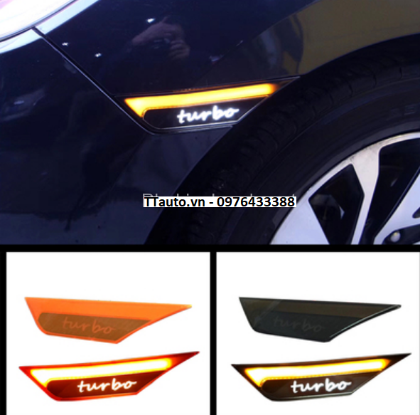 Đèn sườn kiểu Turbo cho Civic 2016-2021