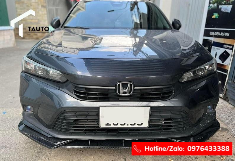 Độ đèn bi gầm tăng sáng cho Honda Civic 2022