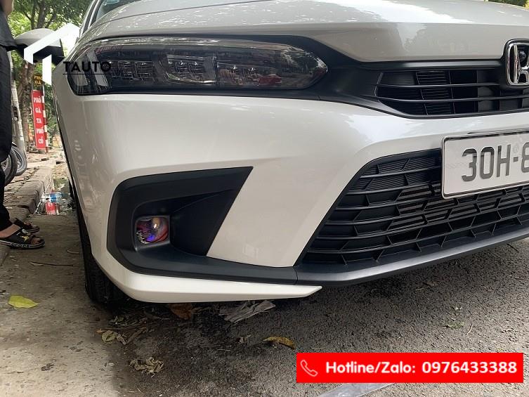 Độ đèn bi gầm tăng sáng cho Honda Civic 2022