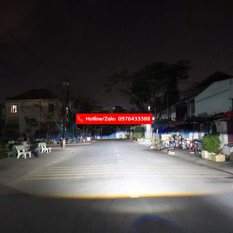 ĐỘ ĐÈN MITSUBISHI OUTLANDER BI LED TITAN PLATINUM 9 + 3