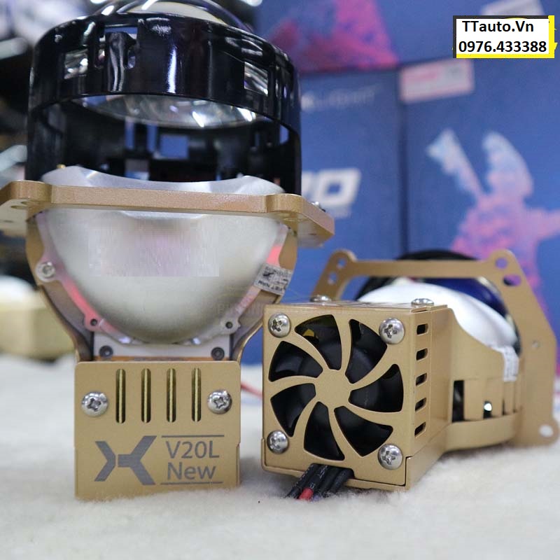 ĐỘ ĐÈN HUYNDAI TUCSON 2022 VỚI BI LASER XLIGHT V20L CỰC SÁNG