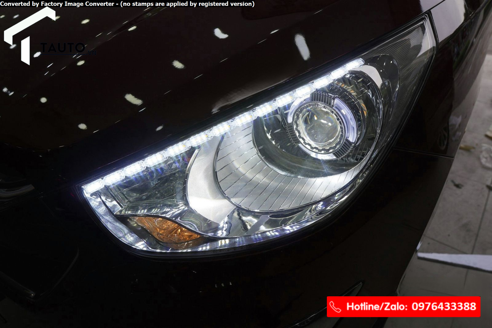 Độ đèn Hyundai Tucson chất lượng tại Hà Nội