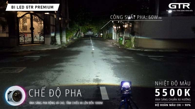 BI LED GTR PREMIUM – HIỆU NĂNG VƯỢT TRỘI
