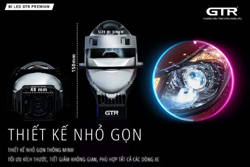 BI LED GTR PREMIUM – HIỆU NĂNG VƯỢT TRỘI