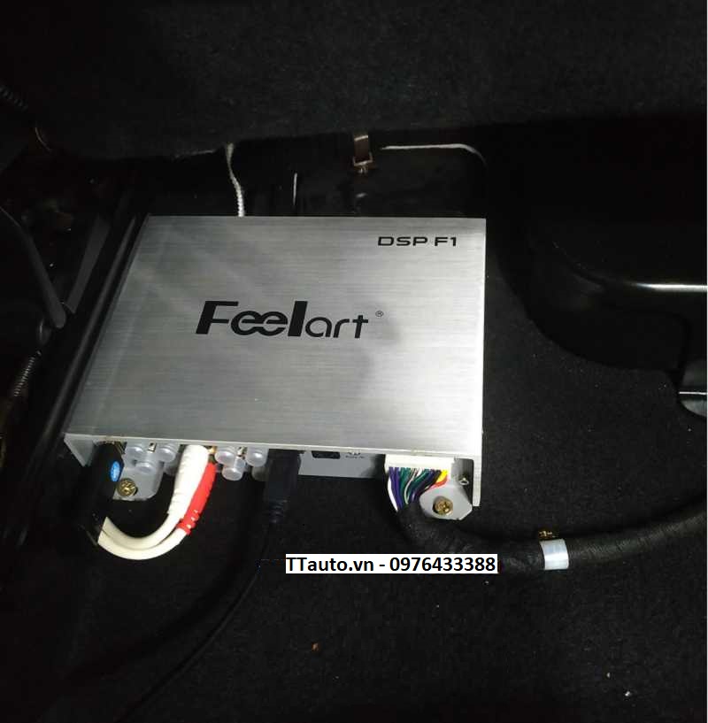 NÂNG CẤP ÂM THANH Ô TÔ VỚI DSP F1 VÀ SUB FEELART S801