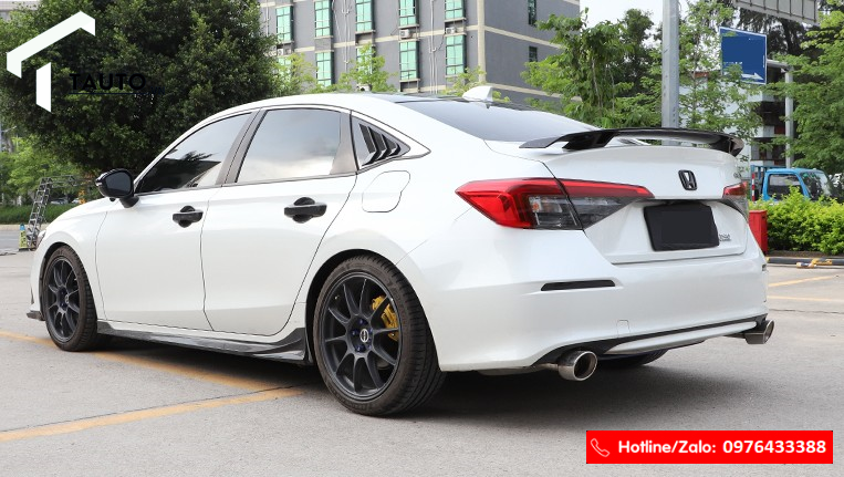 Cánh gió cao cho Honda Civic 2022 phiên bản châu Âu
