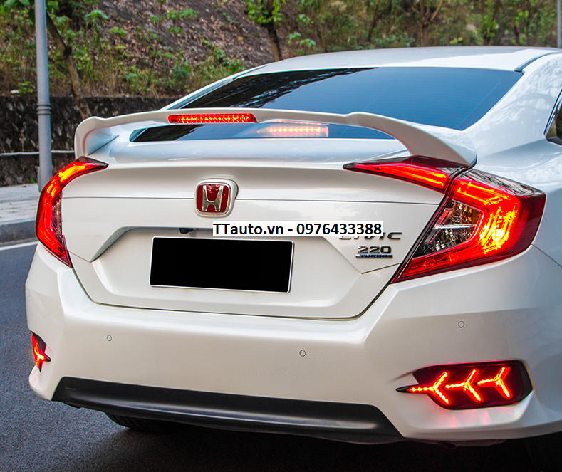 Đuôi gió Civic mẫu mới