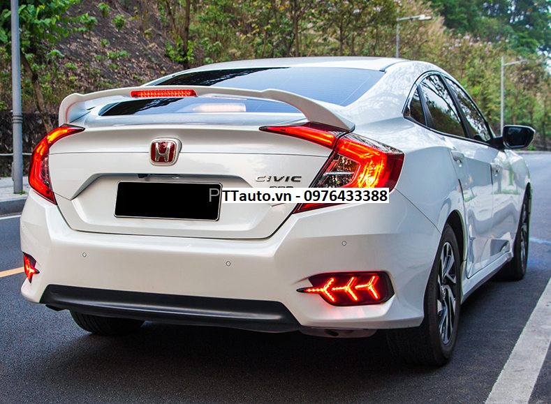 Đuôi gió Civic mẫu mới