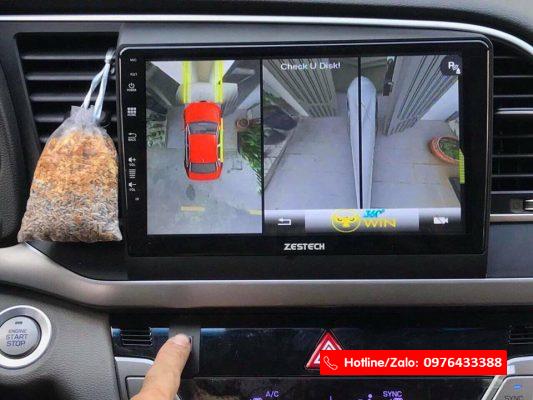 DVD ANDROID HYUNDAI ELANTRA VÀ CAMERA 360 CAO CẤP