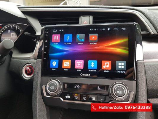 DVD ANDROID THEO XE HONDA CIVIC 2019