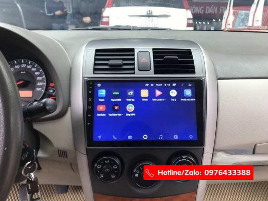 MÀN ANDROID TEYES CC2 TOYOTA ALTIS 2012